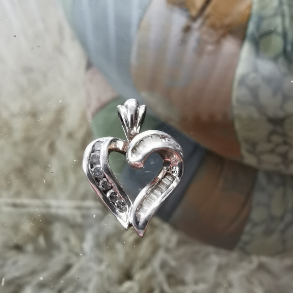 🤍 925 Heart Pendant - Picture 2 of 4